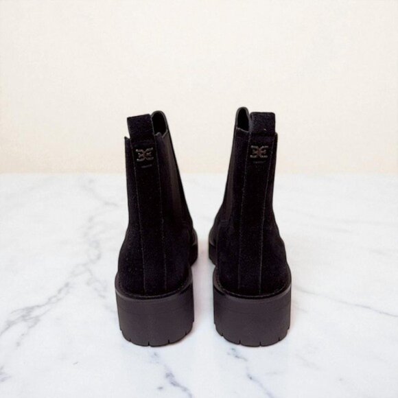 NIB Sam Edelman Womens Judah Black Stretch Booties Shoes - Picture 10 of 10